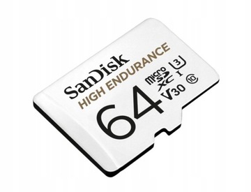 SanDisk Max Endurance microSDXC 128 ГБ, класс 10 U3 + адаптер