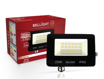 Halogen Naświetlacz LED 20W 4000K 2050lm IP65 Czar