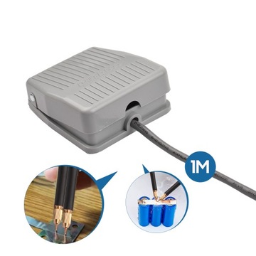 АППАРАТ ДЛЯ ТОЧЕЧНОЙ СВАРКИ АККУМУЛЯТОРНЫХ ЭЛЕМЕНТОВ МОЩНОСТЬЮ 5000ВТ 0-800А С ПЕДАЛЬЮ