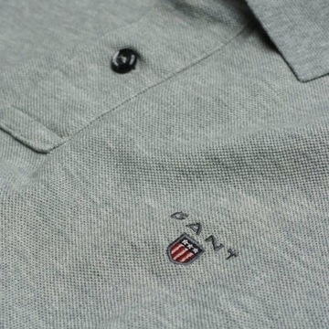 РУБАШКА ПОЛО МУЖСКАЯ GANT (SOLID PIQUE SS RUGGER)