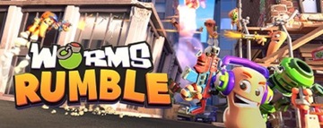 Worms Rumble, полностью загруженное издание для PS5, НОВАЯ ОБЛОЖКА