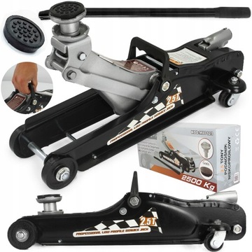 ŻABA PODNOŚNIK HYDRAULICZNY LEWAREK 2,5T+GUMA ORGINAŁ RIPPER GERMANY STYLE