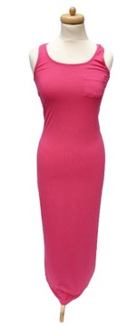 Sukienka Maxi Długa Różowa Róż M 38 Atmosphere