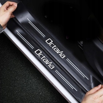 5 KUSU NÁLEPKA PRAHU VOZIDLA SKODA OCTAVIA