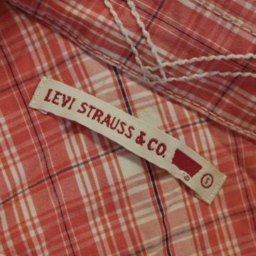 LEVI'S _ ORYGINALNA KRÓTKA KOSZULA Z LOGO _ S/M