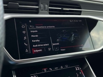 Audi A7 C8 Sportback 2.0 45 TFSI 265KM 2021 Audi A7 Sportback Bang Olufsen Matrix Pakiet czern FV23 2.0 265KM, zdjęcie 31