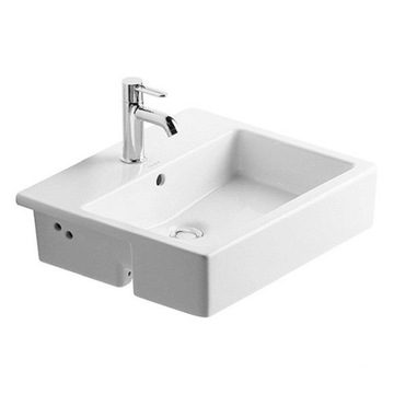 Umywalka półblatowa DURAVIT VERO 55x47