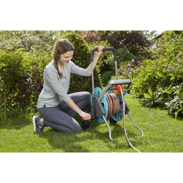 Набор тележек для шланга Gardena Aquaroll M Easy 18517