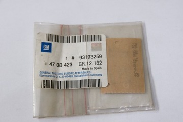 ZNAK NÁPIS " 1.2" OPEL AGILA B- ORIGINÁLNÍ 93193259