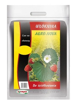 Agrowłóknina Agro-Nova ściółkująca przeciw chwastom 3.2 x 10 m Czarna