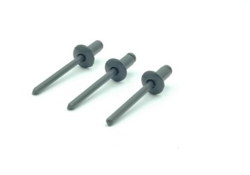 7337 NIT NITY ZRYWALNE 4X8 mm PROSZKOWE KOLOR RAL 7024 GRAFIT kpl (10)