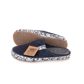 New kapcie filcowe pasek Picasso Szymel.pl Roz 38