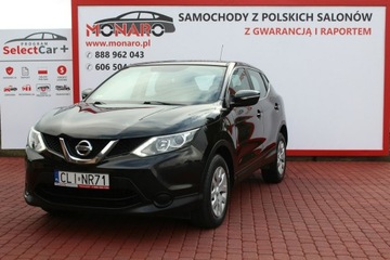 Nissan Qashqai II Crossover 1.5 dCi 110KM 2014 Nissan Qashqai Visia 1.5 dCi 110KM Salon Polska GWARANCJA RAPORT SelectCar+, zdjęcie 1
