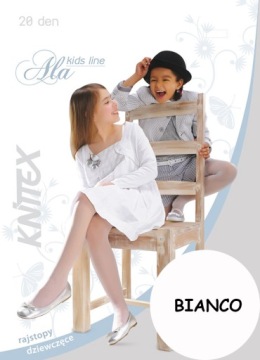 Колготки KNITTEX ALA плотностью 20 ден из лайкры цвета № 146-152