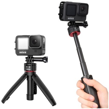 Statyw ULANZI MT-31 Monopod Przedłużka do GoPro HERO 12 11 10 9 8 BLACK