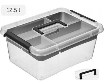 APTECZKA POJEMNIK NA LEKI 12,5 l + organizer