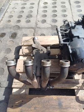 SILNIK BLOK GŁOWICA SŁUPEK SILNIKA KOLEKTOR WYDECHOWY YAMAHA R1 RN01 N503E