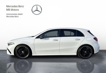 Mercedes Klasa A W177/V177 Hatchback Facelifting 2.0 220 190KM 2024 Mercedes-Benz Klasa A 4Matic AMG Line Multibeam AndroidAuto Pamiec foteli, zdjęcie 1