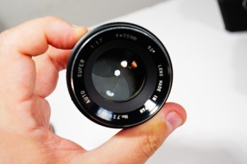 Ретро-аналоговая камера Ricoh Singlex TLS + сумка с 2 объективами, аксессуары