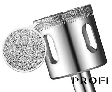 OTWORNICA DIAMENTOWA 140 mm KORONKA DO GRESU PROFI