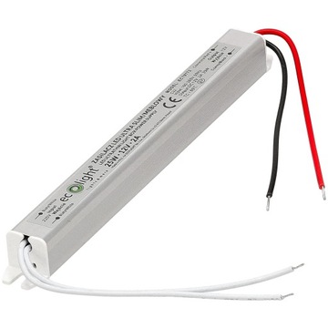 12V LED 24W 2A Мебельный блок питания тонкий для светодиодных лент