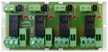 AWZ626 - Moduł przekaźnikowy PU4/HV, 30V/6A PULSAR