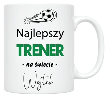 Kubek TRENERA SZKOLENIOWCA Najlepszy Trener na świecie + IMIĘ
