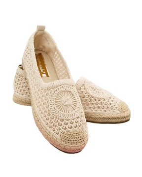 BEŻOWE ESPADRYLE DAMSKIE VIVELLI 38