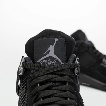 Buty Sportowe Męskie NIKE AIR JORDAN 4 BLACK CAT CU1110-010 całe czarne 44