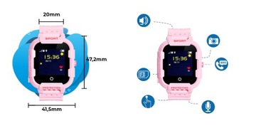 CALMEAN SPORT Цифровые детские часы с GPS, IP67