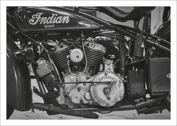 Plakat retro stare samochody oldtimer 100 x 70