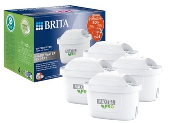 4 X Wkład filtr Brita Maxtra PRO HARD do dzbanka filtrujący BRITA Pure