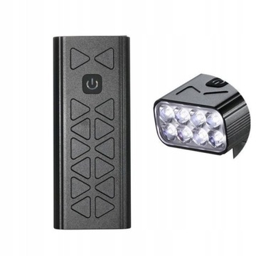 X8 T6 СВЕТОДИОДНАЯ ВЕЛОСИПЕДНАЯ ФОНАРЬ на USB ЗАДНЕЙ ЧАСТИ