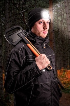 ШЛЯПА С ФОНАРИКОМ перезаряжаемый Теплый светодиодный фонарик NEO