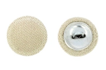 GUZIKI TAPICERSKIE OBLEKANE OBIĄGANE TKANINĄ 22mm