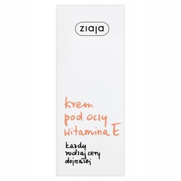 Ziaja WITAMINA E Krem Pod Oczy 15 ml