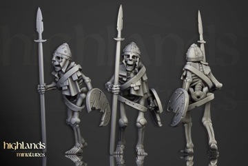 Skeleton 4 - Highlands Miniatures