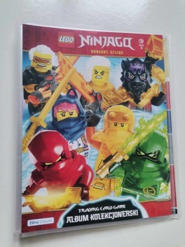 ALBUM KOLEKCJONERSKI LEGO NINJAGO SERIA 9 DRAGONS RISING +5 saszetek!