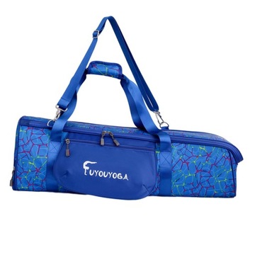 Yoga Mat Carrier Case Gym Tote Yoga Mat Bag for Yoga Workout Women Men blue