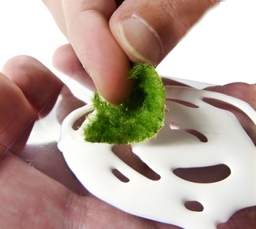 Вырезы из травяного коврика - Желтое цветочное поле - коврик