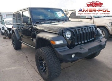 Jeep 2019 Jeep Wrangler 2019r., Sport S, od ubezpieczalni 2.0 Benzyna 270KM