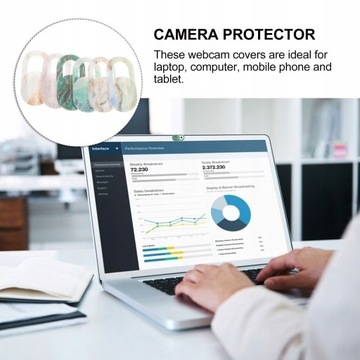 Osłona obiektywu Slide Camera Komputery Laptopy 6
