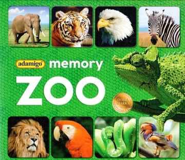 MEMORY ZOO GRA PLANSZOWA PAMIĘCIOWA ZWIERZĘTA