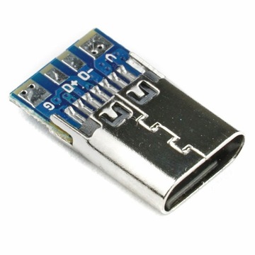 3 гнезда USB-C для подключения к печатной плате USB 3.1