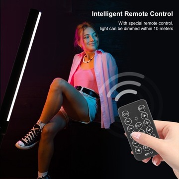 Miecz Świetlny RGB LED Lampa do Zdjęć CRI >95 PRO Studyjna FIlmowa EFEKTOWA