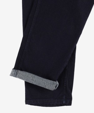 Męskie granatowe spodnie jeansowe PROSTO jeansy Regular Pocklog W30L32