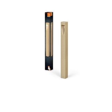 LEDVANCE SMART+ Outdoor WiFi-Wegeleuchte 7,5W, 600lm, Holz, mit warmweißem