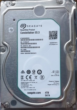 Жесткий диск Seagate 4 ТБ SATA 3,5 дюйма