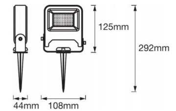 Светодиодный прожектор DRILLED 10W 3000K ENDURA LEDVANCE