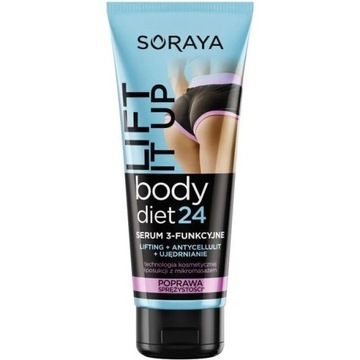 Soraya Body Diet24 Serum Do Ciała Antycellulitowe Liftingujące Ujędrniające